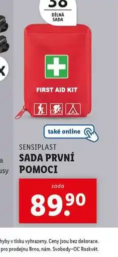 Lidl Sada první pomoci nabídka