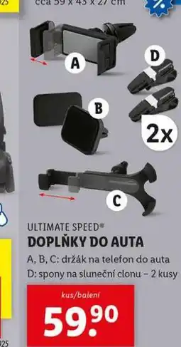 Lidl Doplňky do auta nabídka