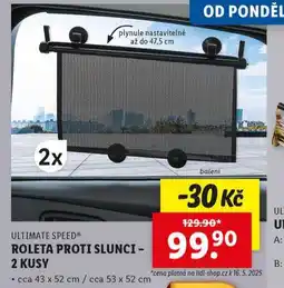 Lidl Roleta proti slunci nabídka