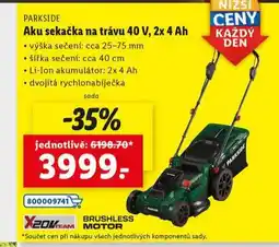 Lidl Aku sekačka na trávu nabídka