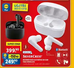 Lidl Bezdrátová sluchátka in-ear true wireless nabídka