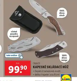 Lidl Kapesní skládací nůž nabídka