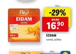Lidl Eidam uzený, plátky nabídka