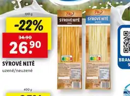 Lidl Sýrové nitě nabídka