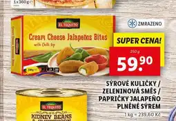 Lidl Sýrové kuličky / zeleninová směs / papričky jalapeňo plněné sýrem nabídka