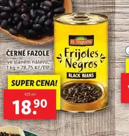 Lidl Černé fazole nabídka