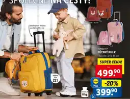 Lidl Dětský kufr nabídka