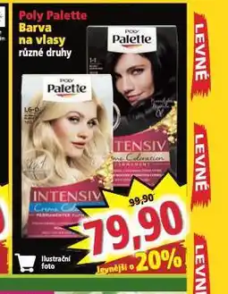 Norma Poly palette barva na vlasy nabídka