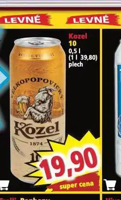 Norma Pivo velkopopovický kozel 10 nabídka