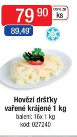 Qanto Hovězí dršťky vařené krájené nabídka