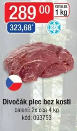 Qanto Divočák plec bez kosti nabídka