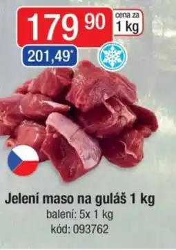 Qanto Jelení maso na guláš nabídka