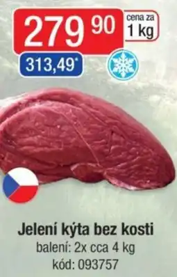 Qanto Jelení kýta bez kosti nabídka