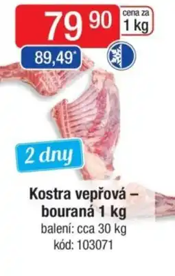 Qanto Kostra vepřová - bouraná nabídka