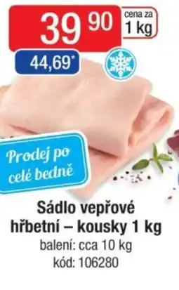 Qanto Sádlo vepřové hřbetní - kousky nabídka