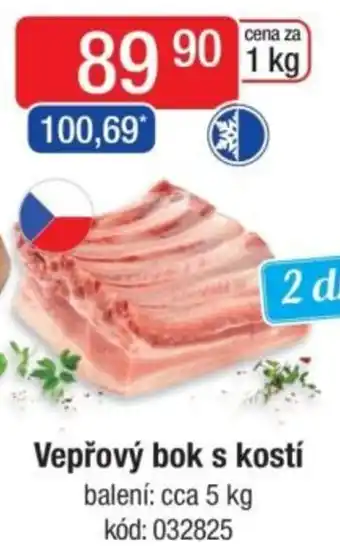 Qanto Vepřový bok s kostí nabídka