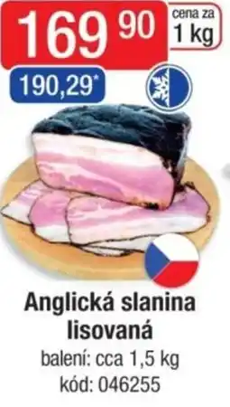Qanto Anglická slanina lisovaná nabídka