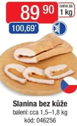 Qanto Slanina bez kůže nabídka