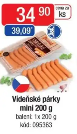Qanto Vídeňské párky mini nabídka
