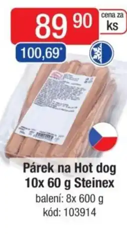 Qanto Párek na Hot dog Steinex nabídka