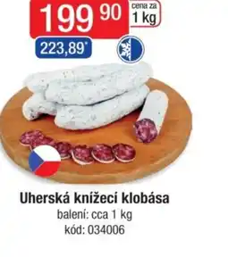 Qanto Uherská knížecí klobása nabídka