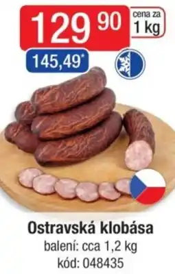 Qanto Ostravská klobása nabídka