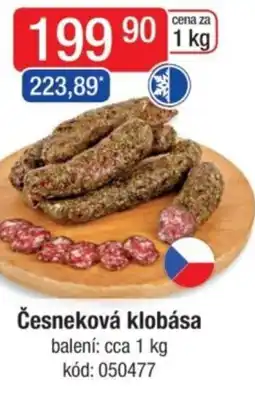 Qanto Česneková klobása nabídka