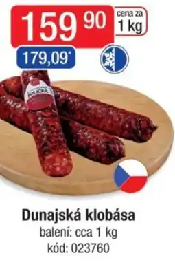 Qanto Dunajská klobása nabídka