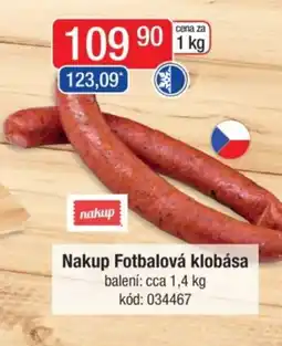 Qanto Nakup Fotbalová klobása nabídka