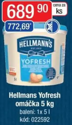 Qanto HELLMANN'S Yofresh omáčka nabídka