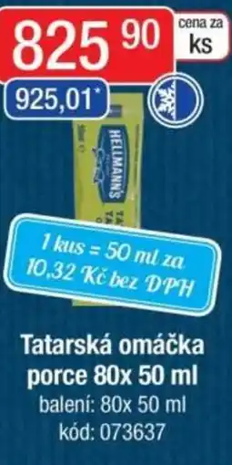 Qanto Tatarská omáčka porce nabídka