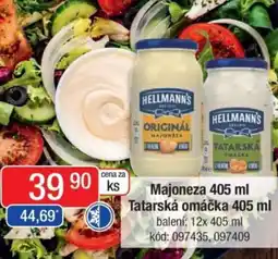 Qanto HELLMANN'S Majoneza Tatarská omáčka nabídka