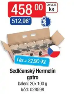 Qanto Sedlčanský Hermelín gatro nabídka
