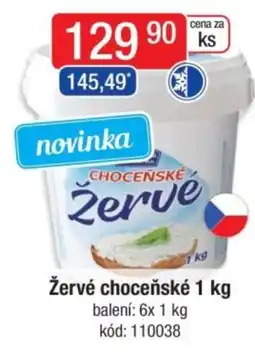 Qanto Žervé choceňské nabídka