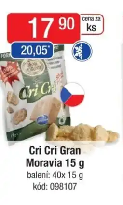 Qanto Cri Cri Gran Moravia nabídka