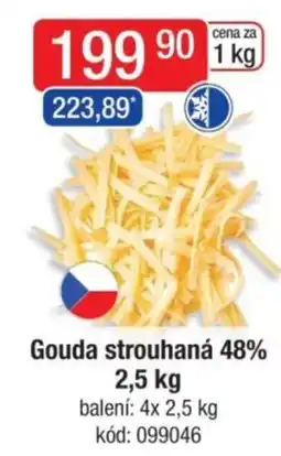 Qanto Gouda strouhaná 48% nabídka