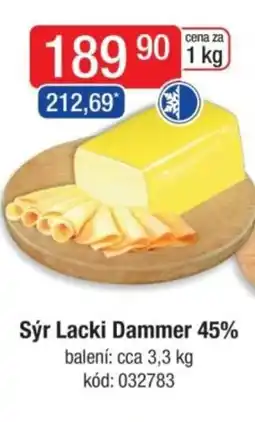 Qanto Sýr Lacki Dammer 45% nabídka