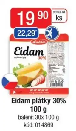 Qanto Eidam plátky 30% nabídka