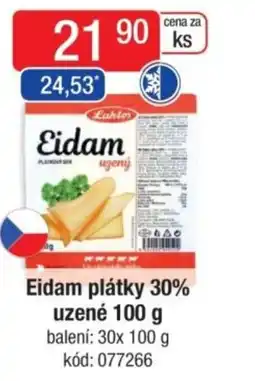 Qanto Eidam plátky 30% uzené nabídka