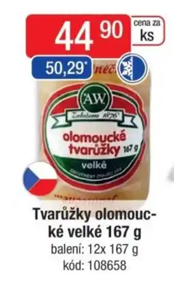 Qanto Tvarůžky olomouc- ké velké nabídka