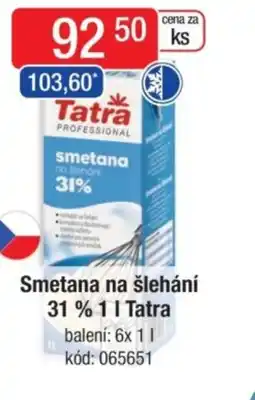 Qanto TATRA Smetana na šlehání 31 % nabídka