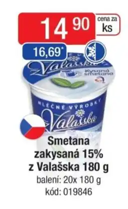 Qanto Smetana zakysaná 15% z Valašska nabídka