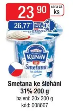 Qanto Smetana ke šlehání 31% nabídka