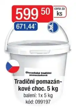 Qanto Tradiční pomazán- kové choc. nabídka