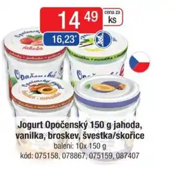 Qanto Jogurt Opočenský jahoda, vanilka, broskev, švestka/skořice nabídka
