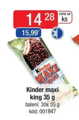 Qanto Kinder Maxi king nabídka