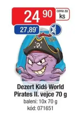 Qanto Dezert Kids World Pirates II. vejce nabídka
