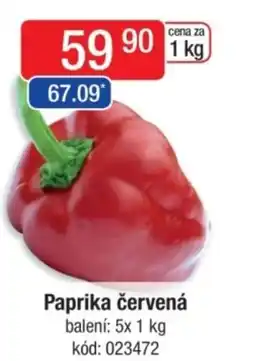 Qanto Paprika červená nabídka