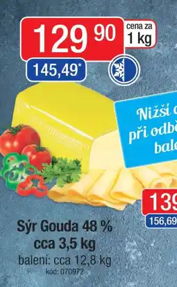 Qanto Sýr Gouda 48% nabídka