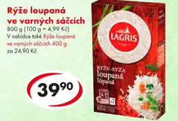 CBA LAGRIS Rýže loupaná ve varných sáčcích nabídka